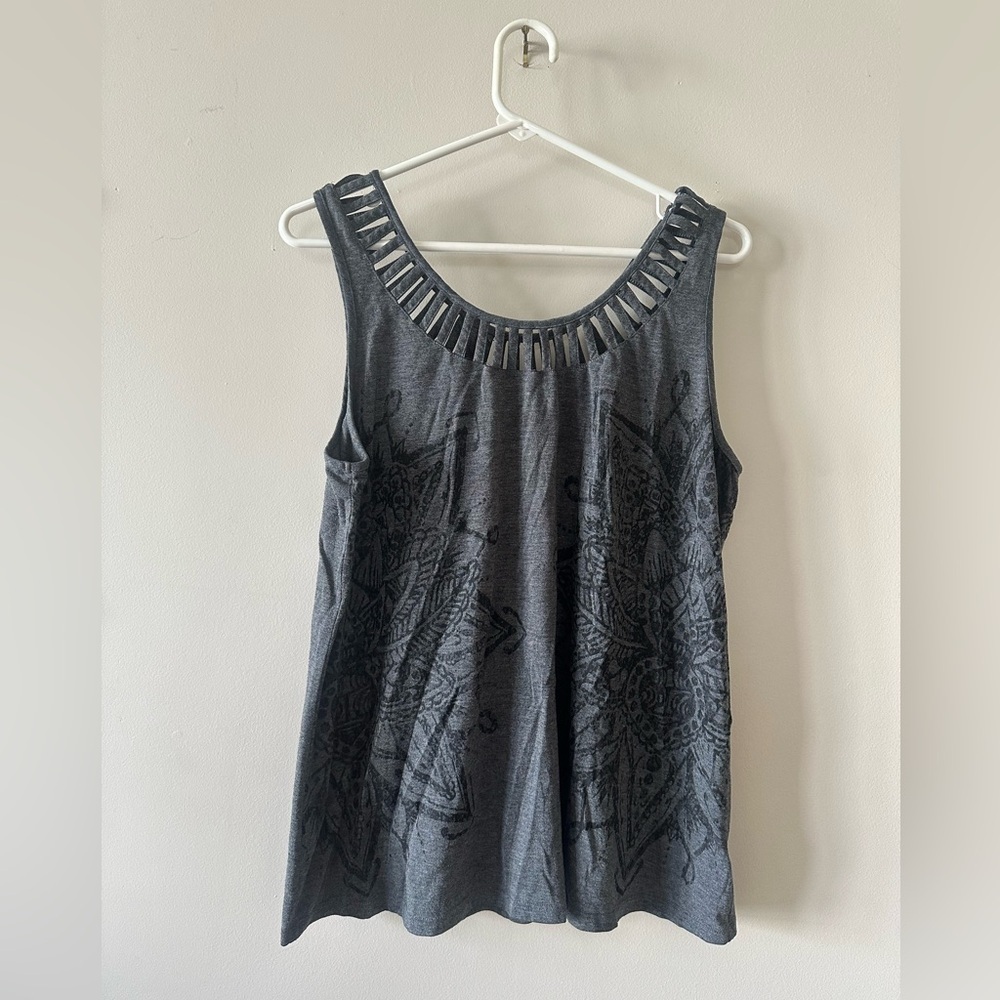 Women’s grey tank top xl